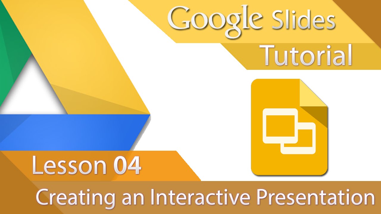 Google Slides — Урок 04 — Создание интерактивной презентации