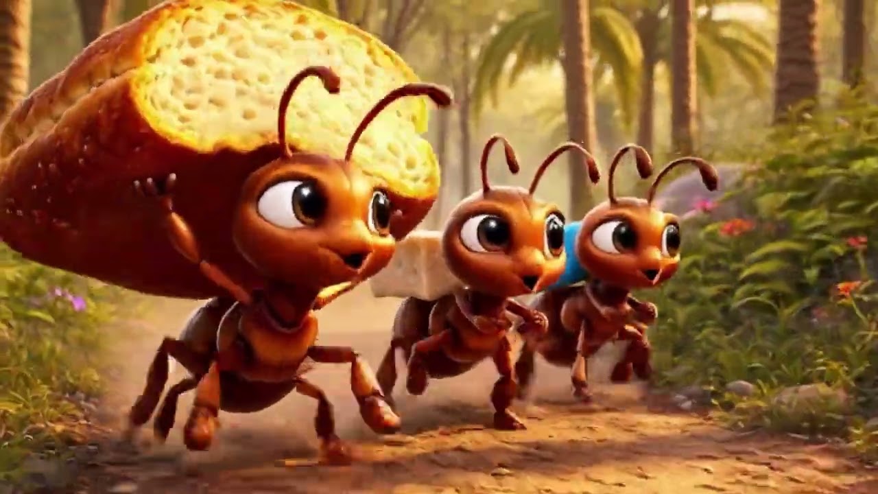 Pridna mravljica 🐜 | Slovenska otroška pesmica