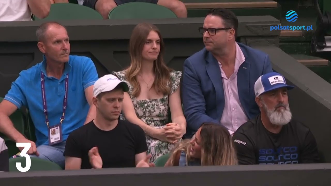 TOP 5 akcji Huberta Hurkacza w meczu przeciwko Djokoviciowi. Wimbledon 2023