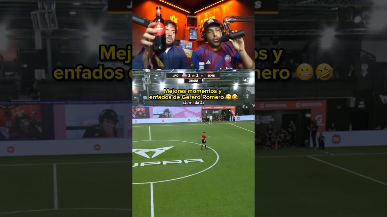 El enfado del final&hellip; 😬 #kingsleague #gerardromero