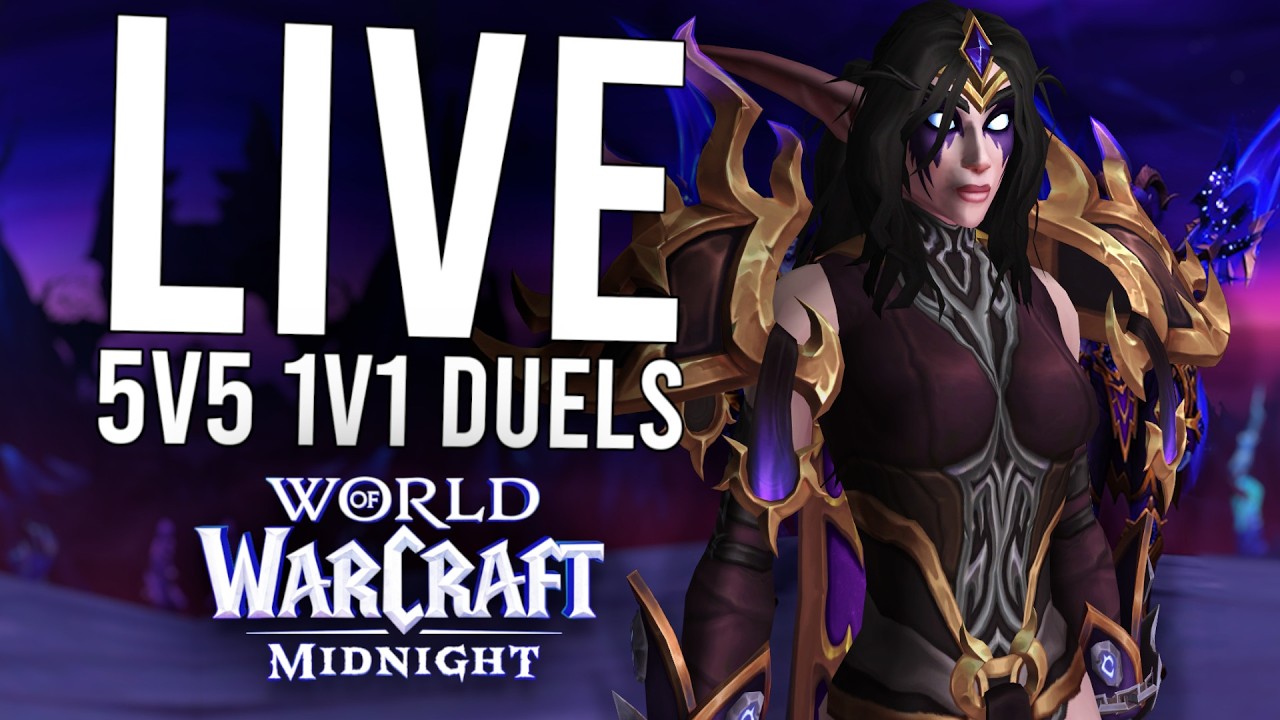5V5 1V1 DUELS IN PRE-PATCH! BRING ME THE BEST OF EU! - WoW: Midnight Pre-Patch (Livestream)