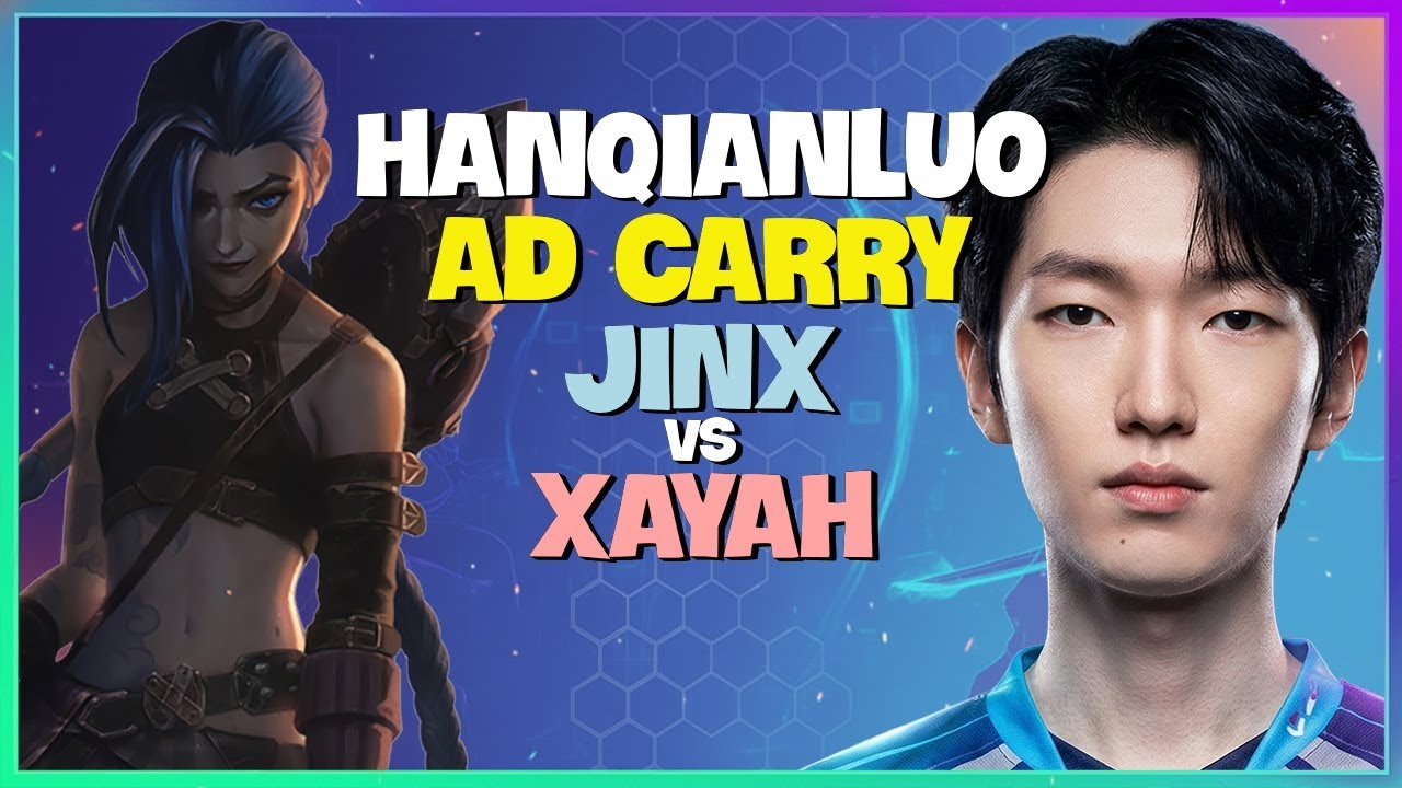 HanQianLuo Challenger Jinx Mechanics Showcase and Teamfight Positioning Engsub