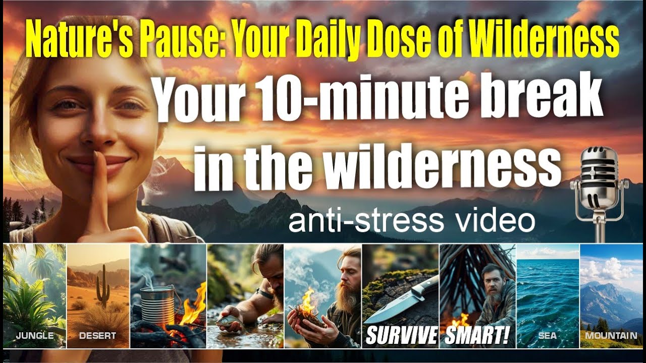 Rain, Thunder & Fireplace Ambience – 10 Minutes of Nature Sounds for Sleep, Focus & Relaxation