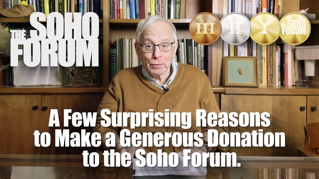 The Soho Forum Sponsorship Program