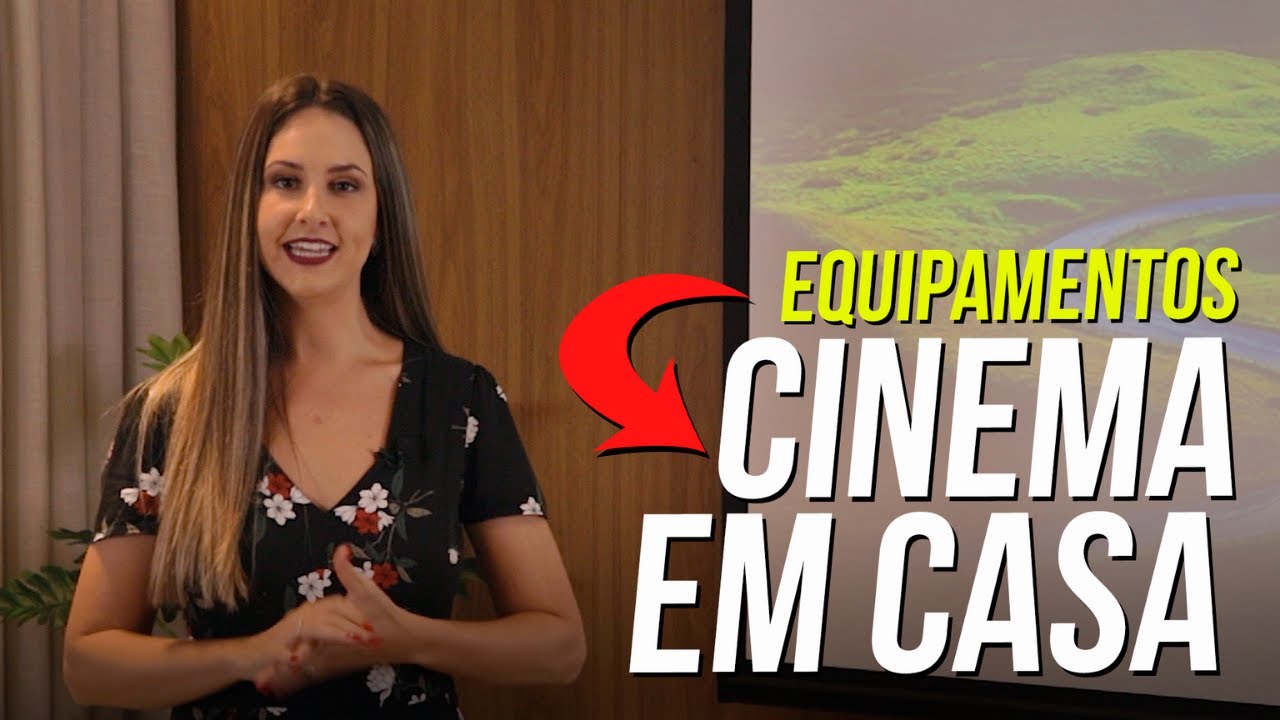 Equipamentos de um cinema em casa