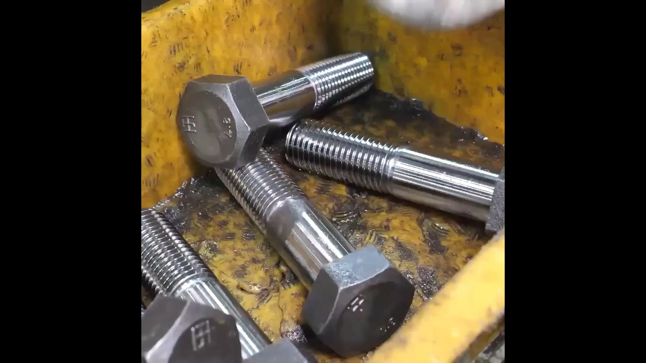 Huge Bolts Nuts manufacturing with modern technology #manufacturing  #shorts