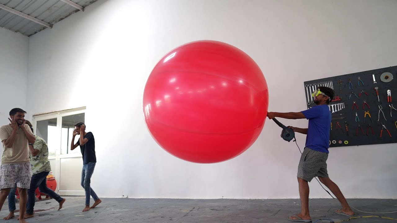 India's Biggest Monster Balloon - Gone Wrong