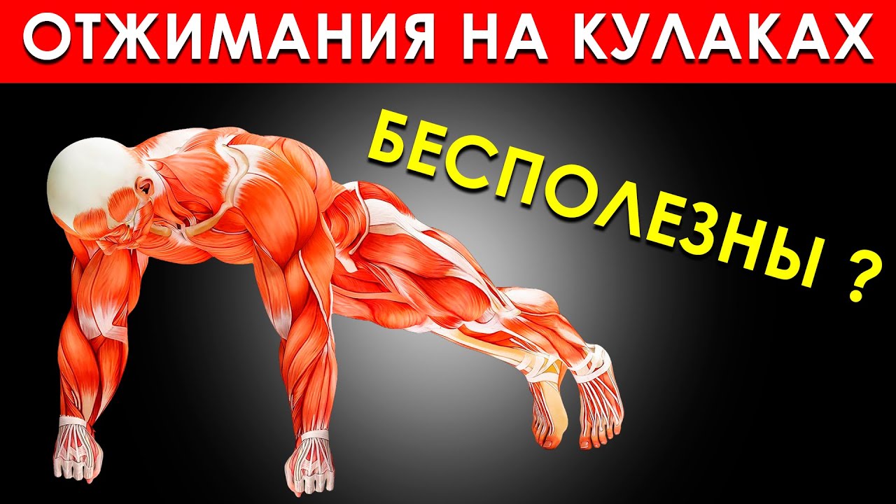 Вот Что Будет с Вашим Телом, Если Отжиматься на Кулаках Каждый День (Удивительно)
