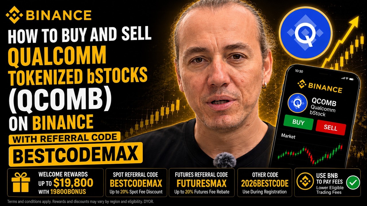 How to Buy and Sell Qualcomm bStocks (QCOMB) on Binance