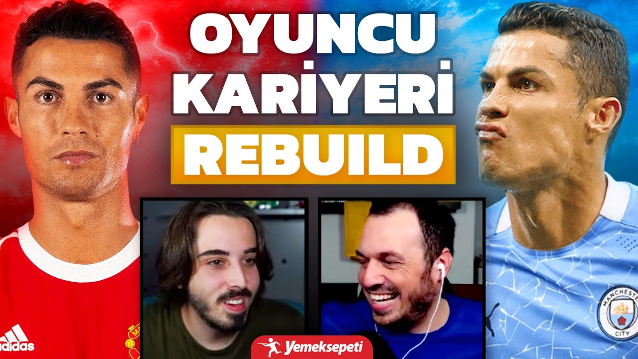 MANCHESTER UNITED RONALDO vs MANCHESTER CITY RONALDO // FIFA 21 OYUNCU KARİYERİ REBUILD