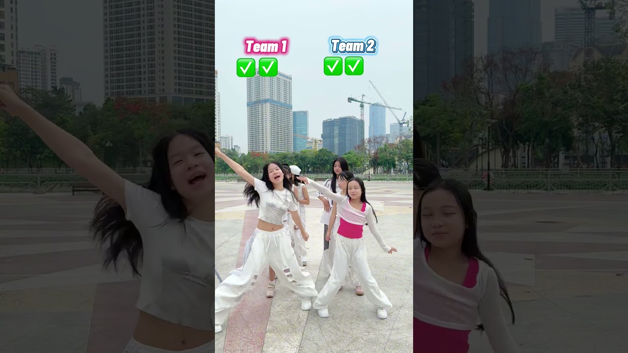 Which team are you rooting for? SUBSCRIBE & VOTE! 2026 Tiktok random dance in public #fyp #trending