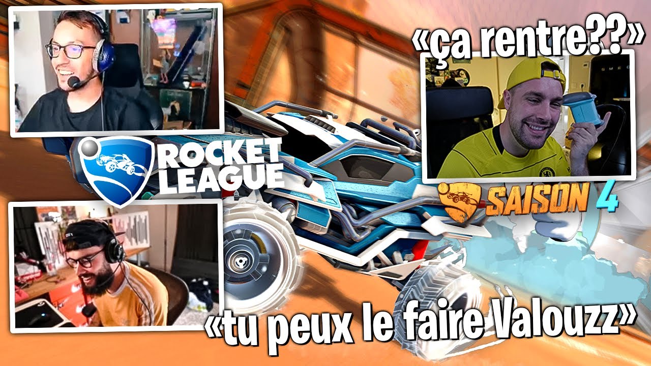 Quand Lebouseuh et Dobby me coach sur Rocket League... (ma première fois)