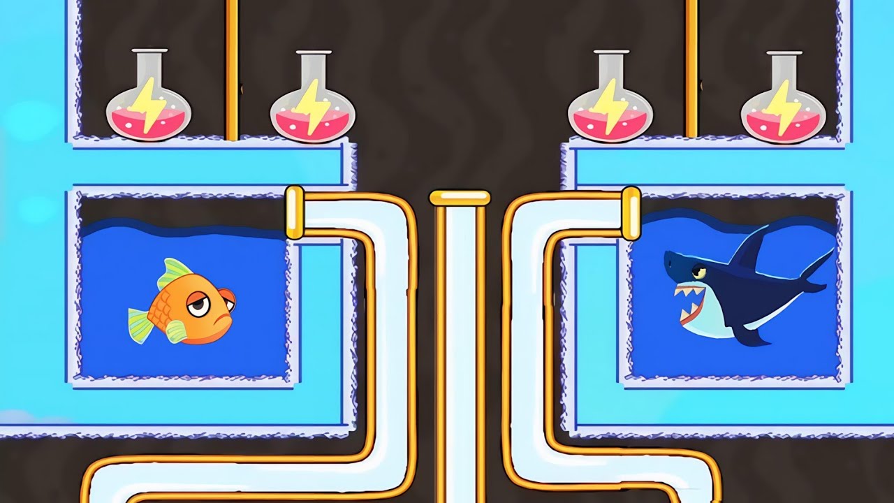 Save the Fish | Pull The Pin | Best Mobile Puzzle | android Gameplay Walkthrough | Part 119