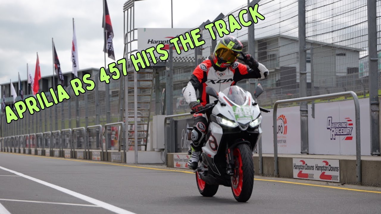 Unleashing the Aprilia RS457! New Zealand Launch & Free Track Day at Hampton Downs