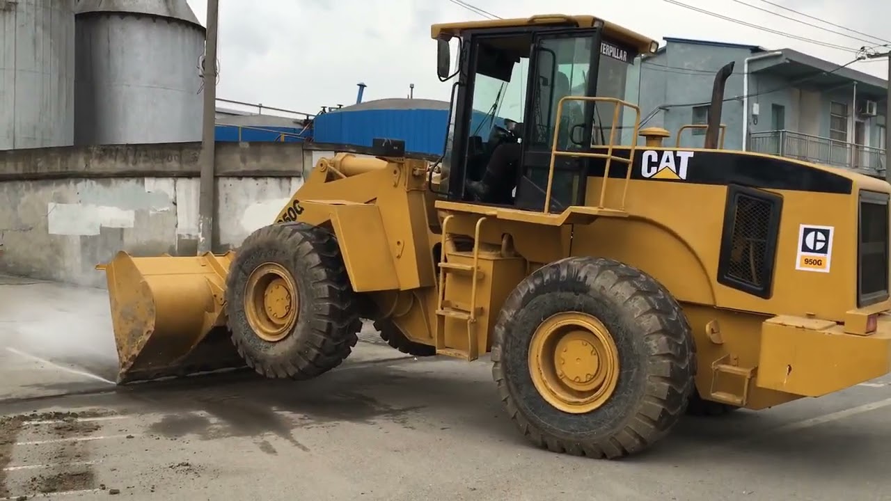 17 Ton Used CAT 950G Hydraulic Wheel Loader with Bucket 3 Cubic