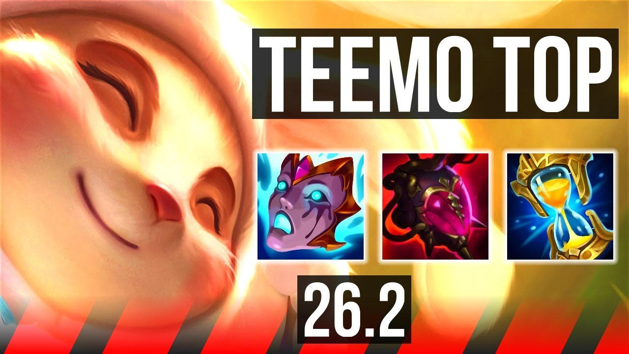 TEEMO vs DR. MUNDO (TOP) | Good KDA: 9/2/7 | KR Diamond | 26.2