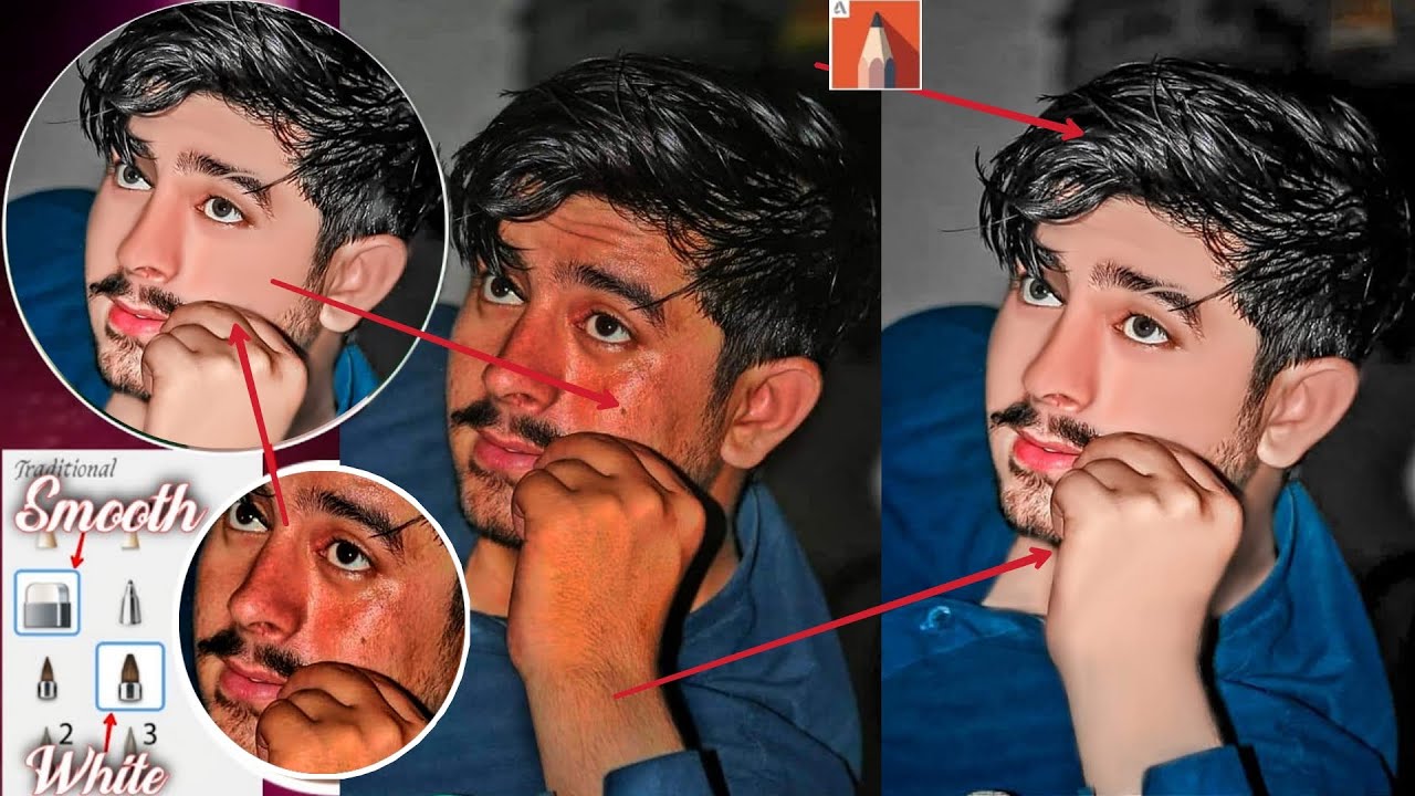 Face Retouching | Face Smooth And Glowing Like Cb Editing | Pimple Remove | Skin Re Touching Editing