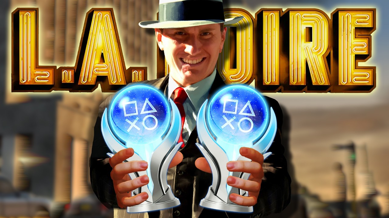 I Obtained BOTH L.A. Noire Platinums!