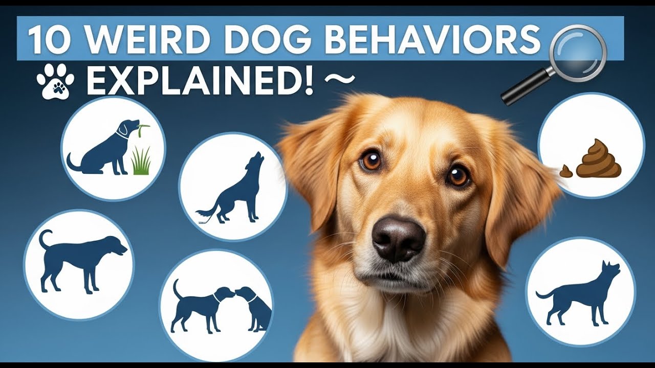 10 comportamientos extra&ntilde;os en los perros explicados