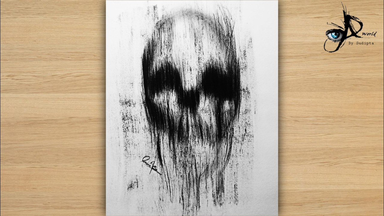 How to draw You Can Feel the Darkness in This Artwork This Horror Art Is Not for Everyone