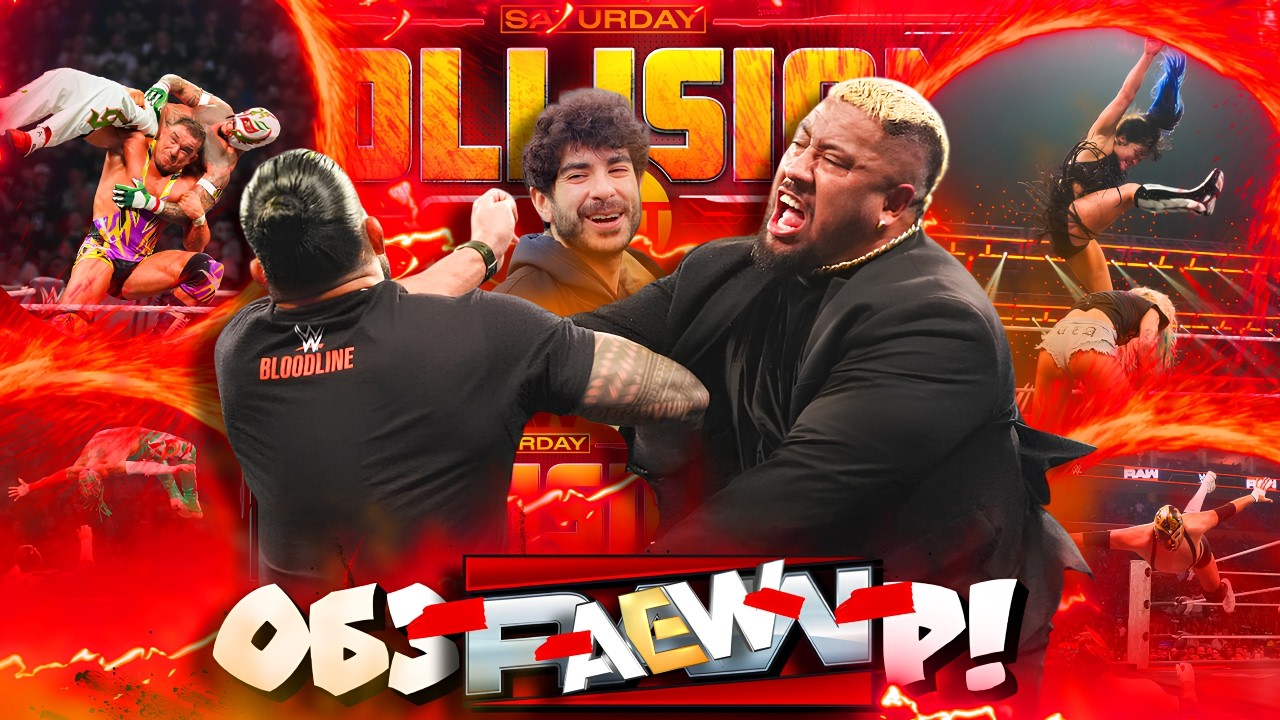 ⚡Соло = ГОРЯЧИЙ ФэйстЁ!рн, а RAW = AEW Collision! Обзор RAW 17 08 2026!