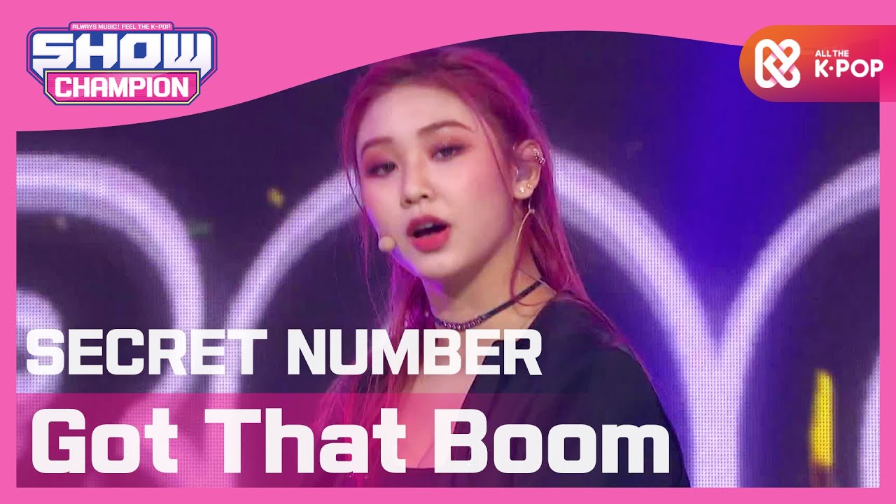 [Show Champion] [COMEBACK] 시크릿넘버 - Got That Boom (SECRET NUMBER - Got That Boom) l EP.378