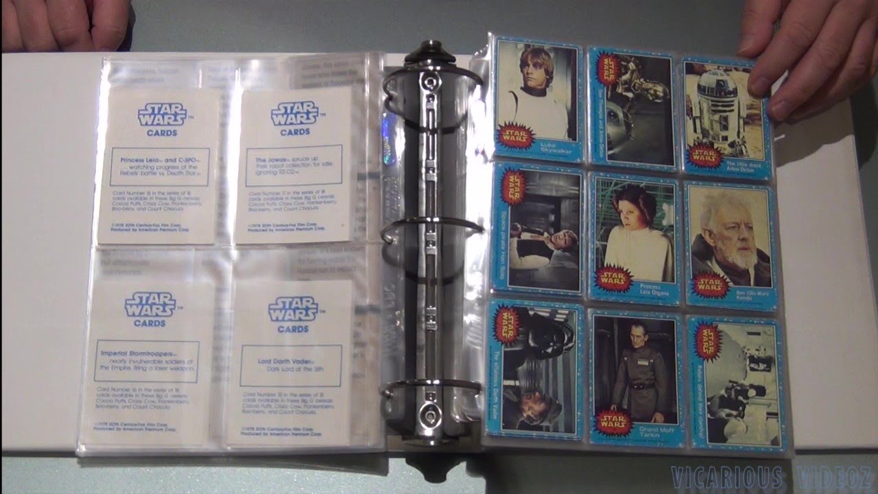 HUGE Vintage Star Wars Card Collection - 1977 to 2007 - Over 30 sets, close to 4,000 cards