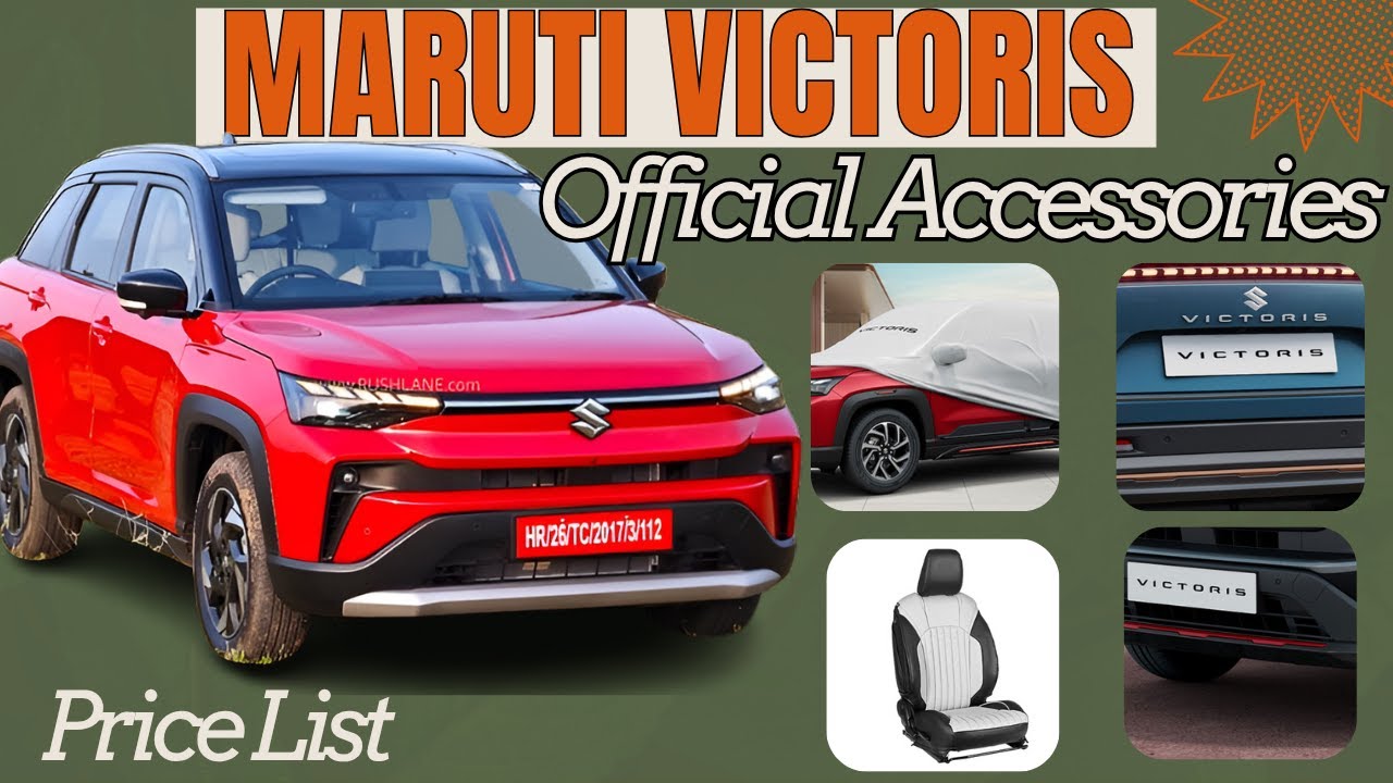 New Maruti Victoris Accessories I Maruti Victoris Accessories 2025  I Maruti Victoris 2025 Modified