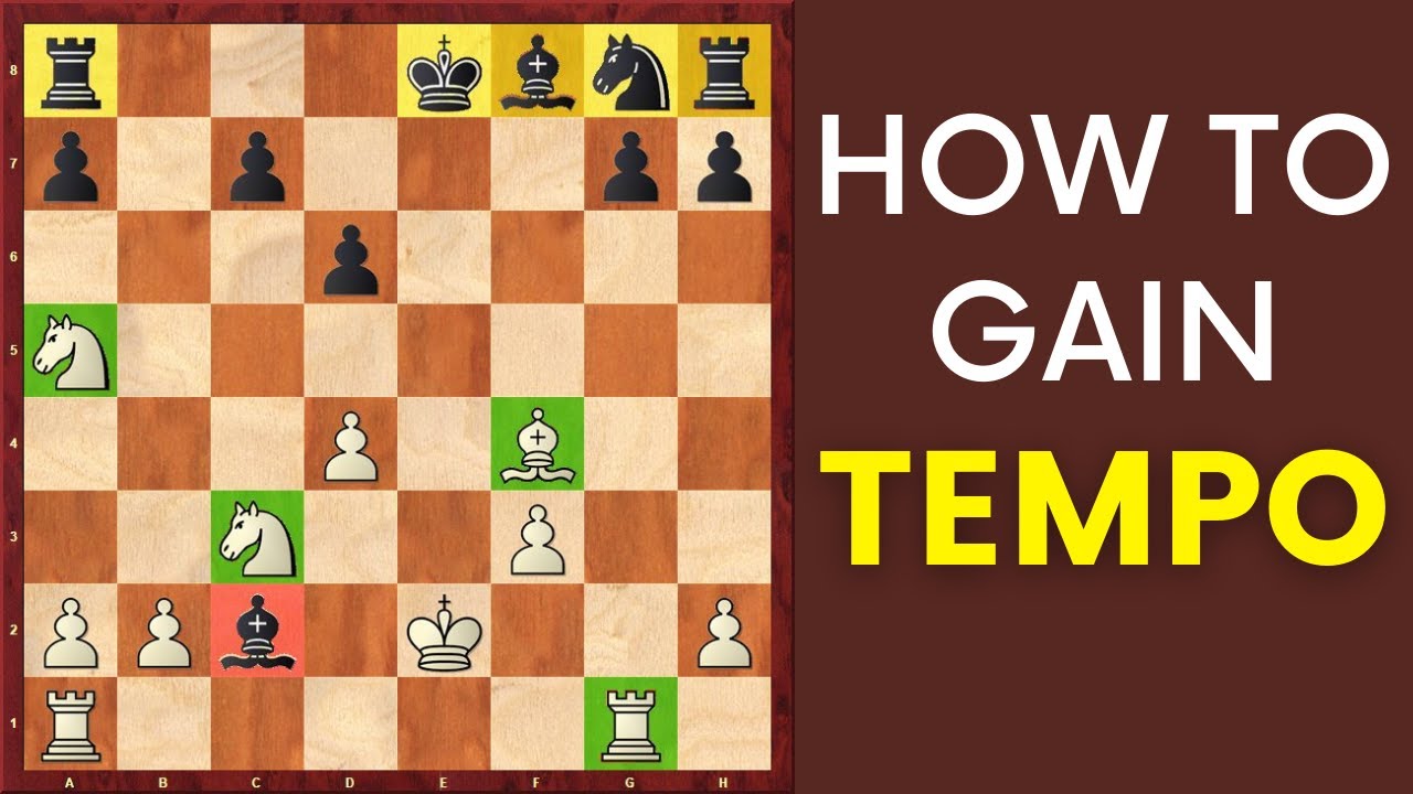 How to Gain Tempo (Time) in Chess? | Chess Strategy