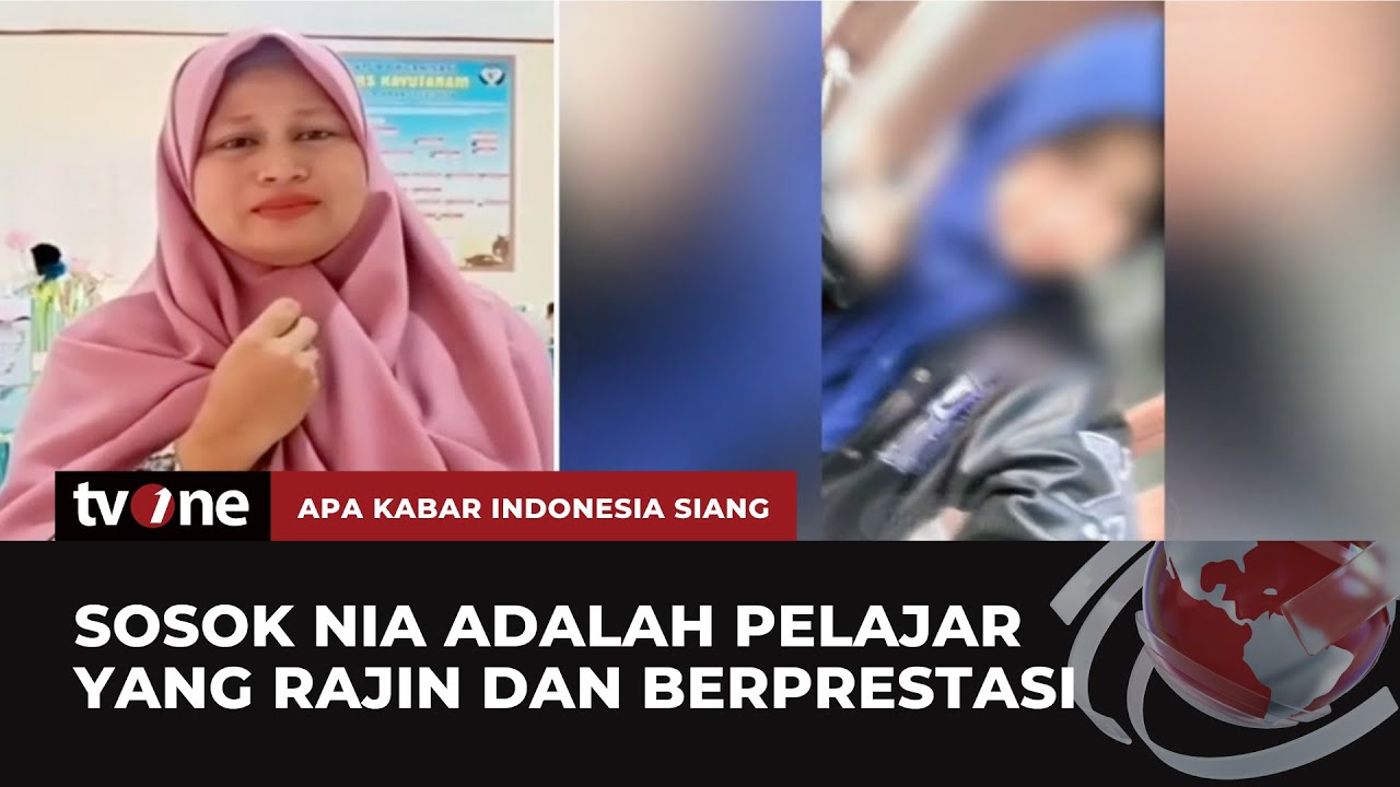 Wali Kelas Nia Tak Kuasa Menahan Tangis Kehilangan Muridnya | AKIS tvOne