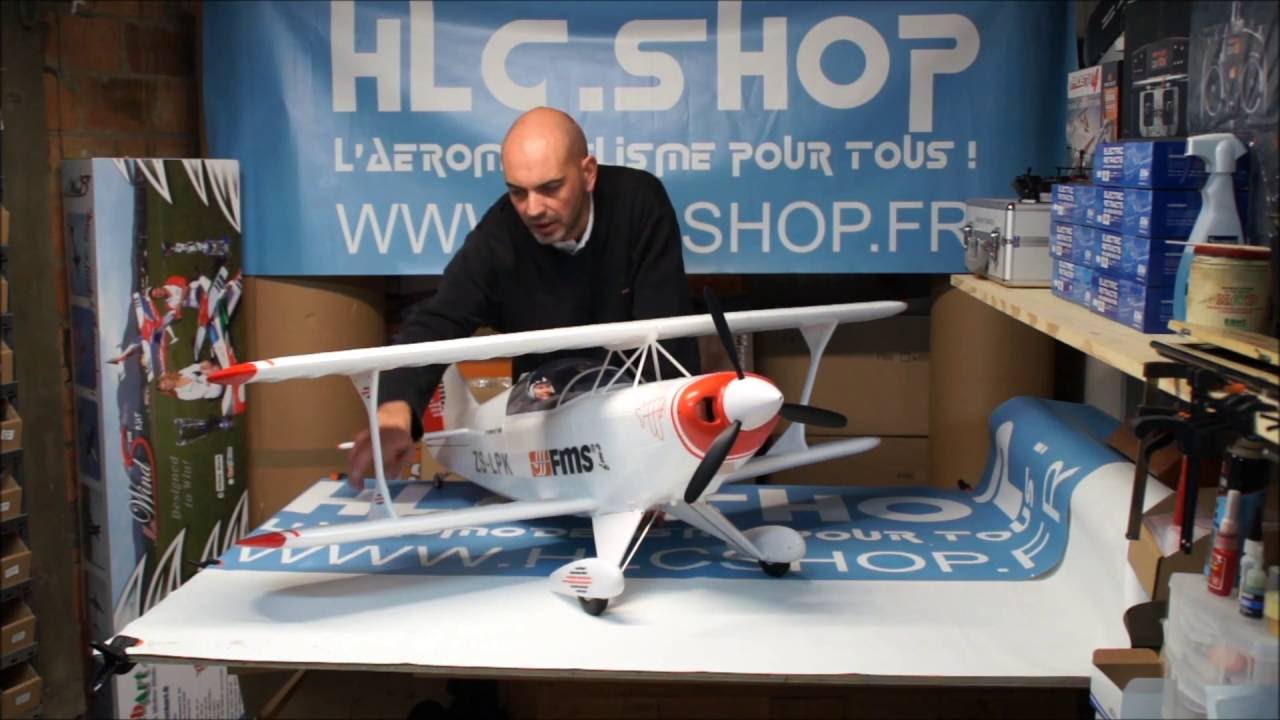 1400mm Pitts S2B FMS, Présentation montage conseils