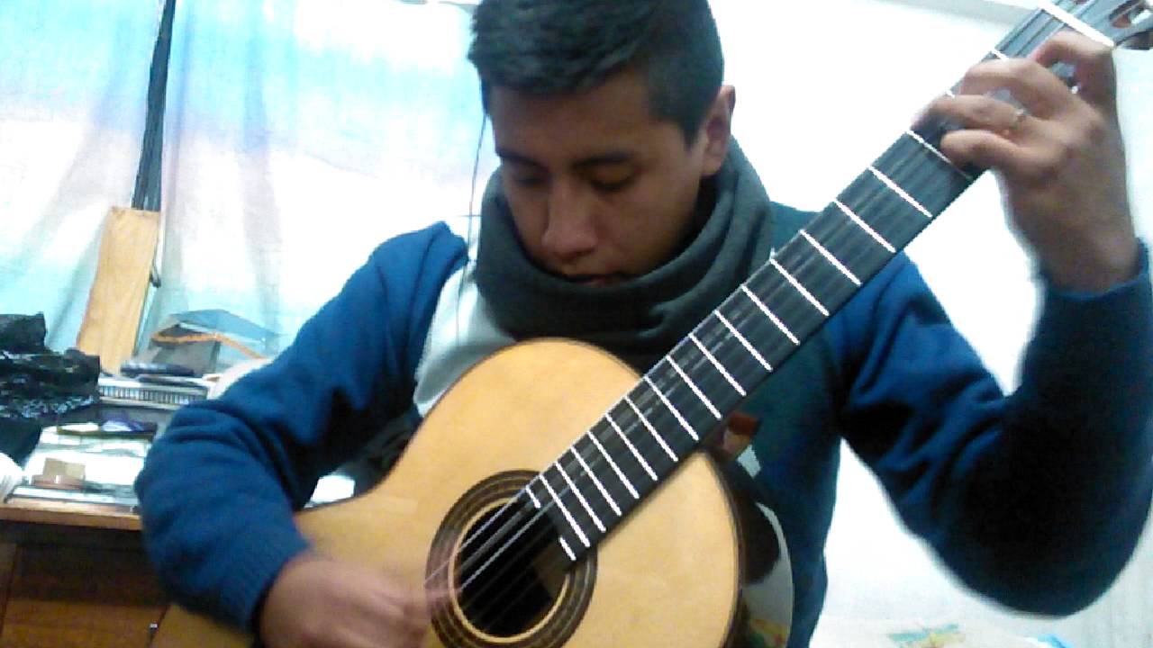 Yo no he nacido para sufrir - Los Kjarkas - arreglo para guitarra sola - cover guit