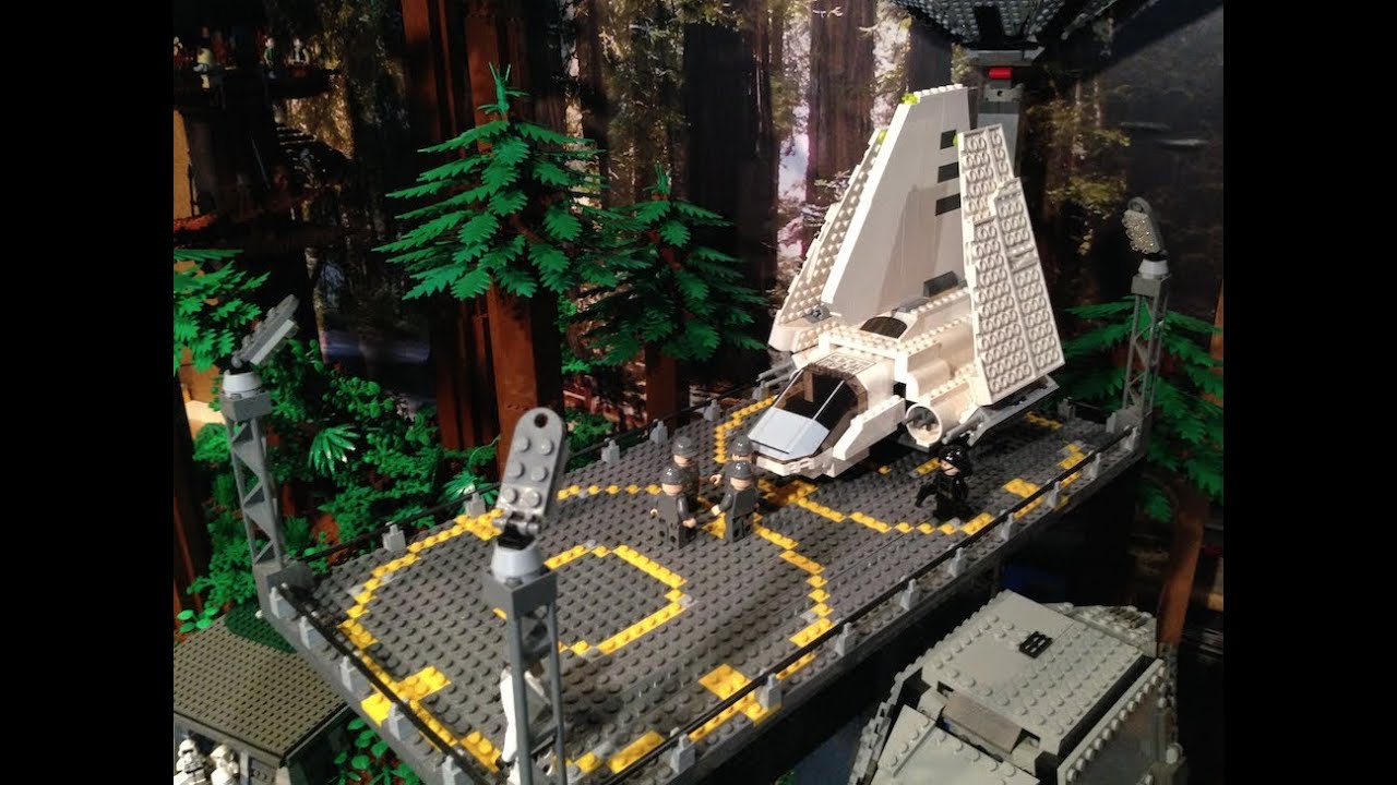 Lego Star Wars big Endor MOC Base