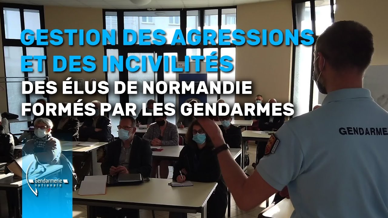 Gestion des agressions et des incivilités : des élus formés par les gendarmes