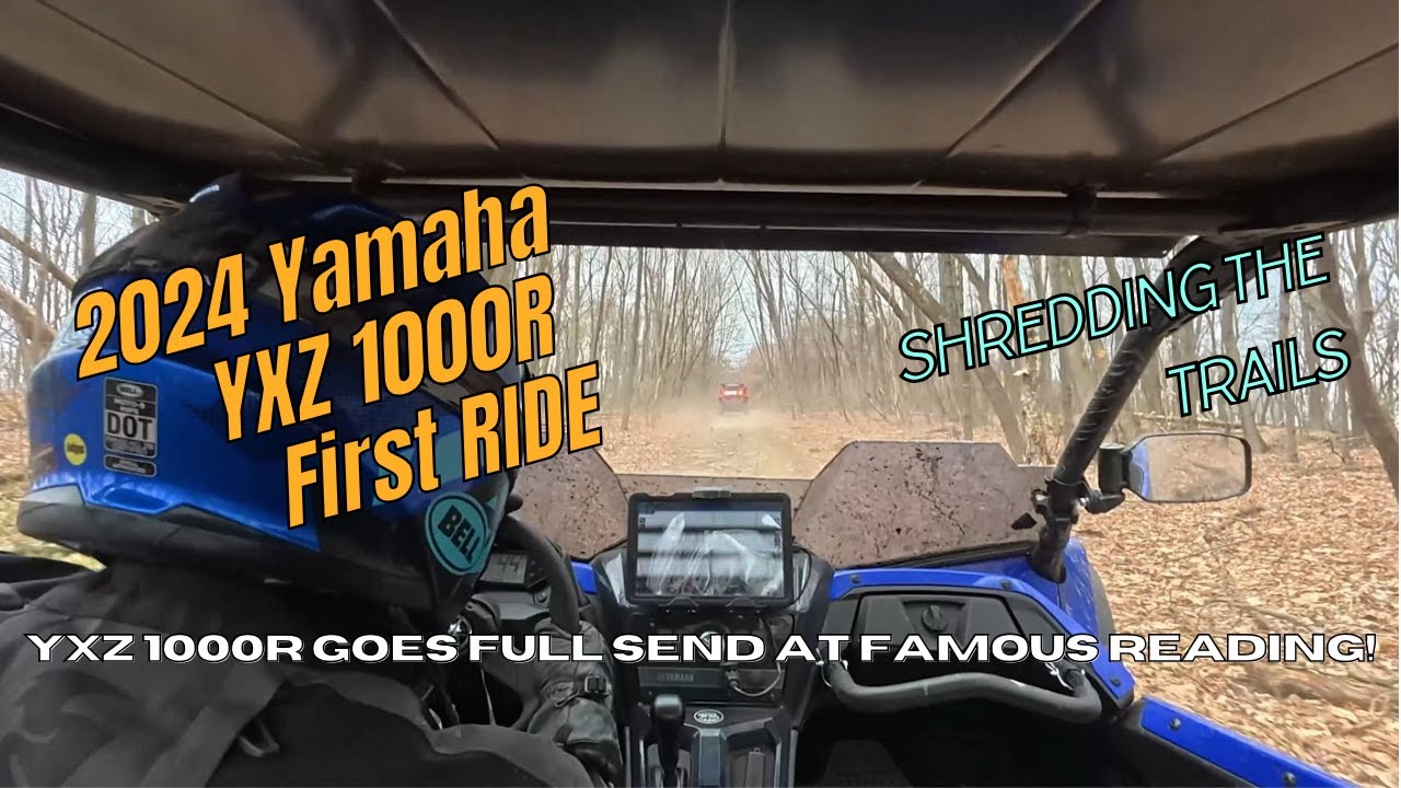 First Ride in My 2024 Yamaha YXZ 1000R at Famous Reading Outdoors!