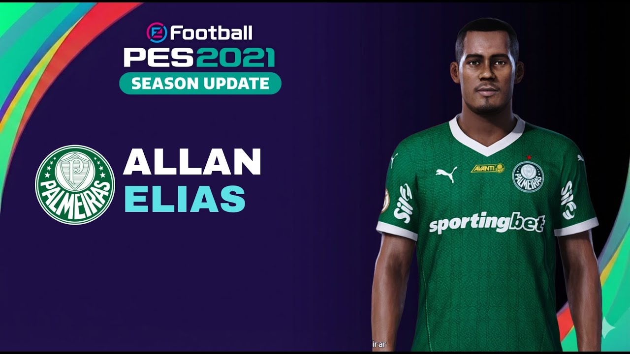 Como criar o ponta do Palmeiras, Allan Elias, no PES 21