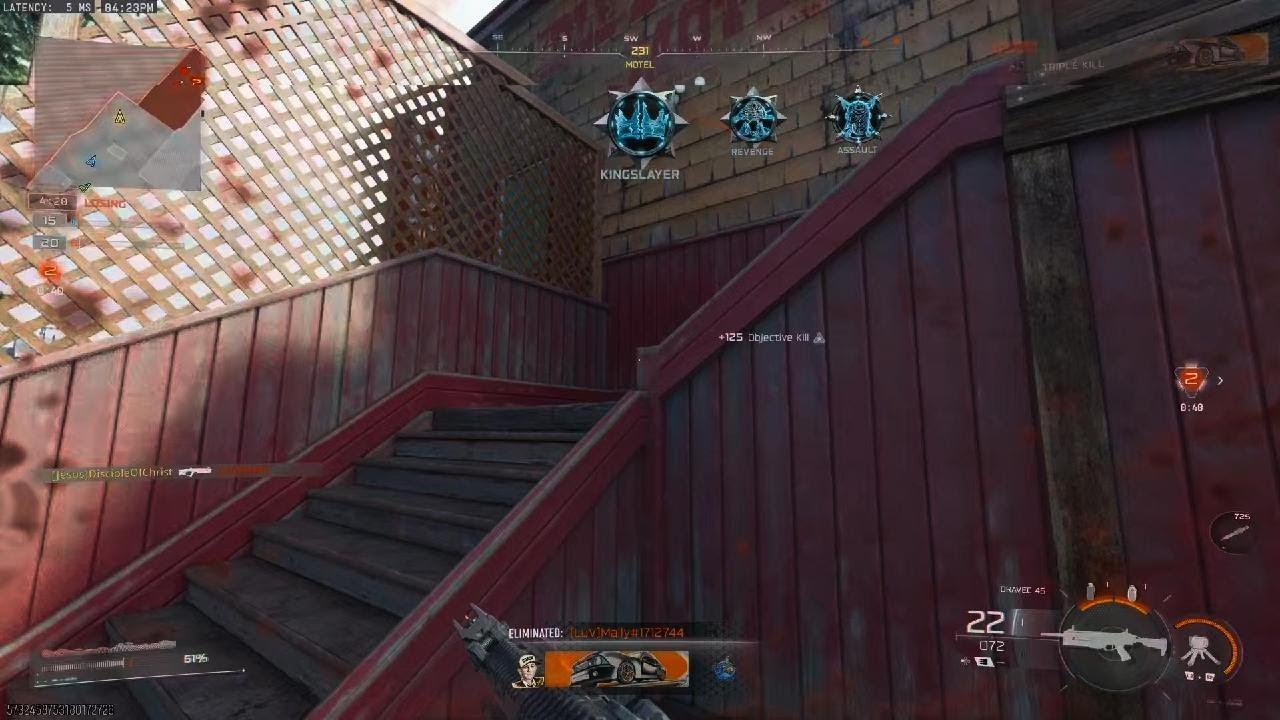 Call of Duty BO7 Scar Ranked Hardpoint