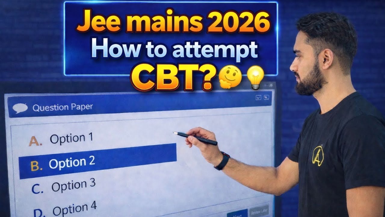 JEE MAINS 2026🔥: How to Give JEE Mains Online Exam❓🔴 | How to Give CBT Exam of JEE Mains🤔 |CBT✅#jee