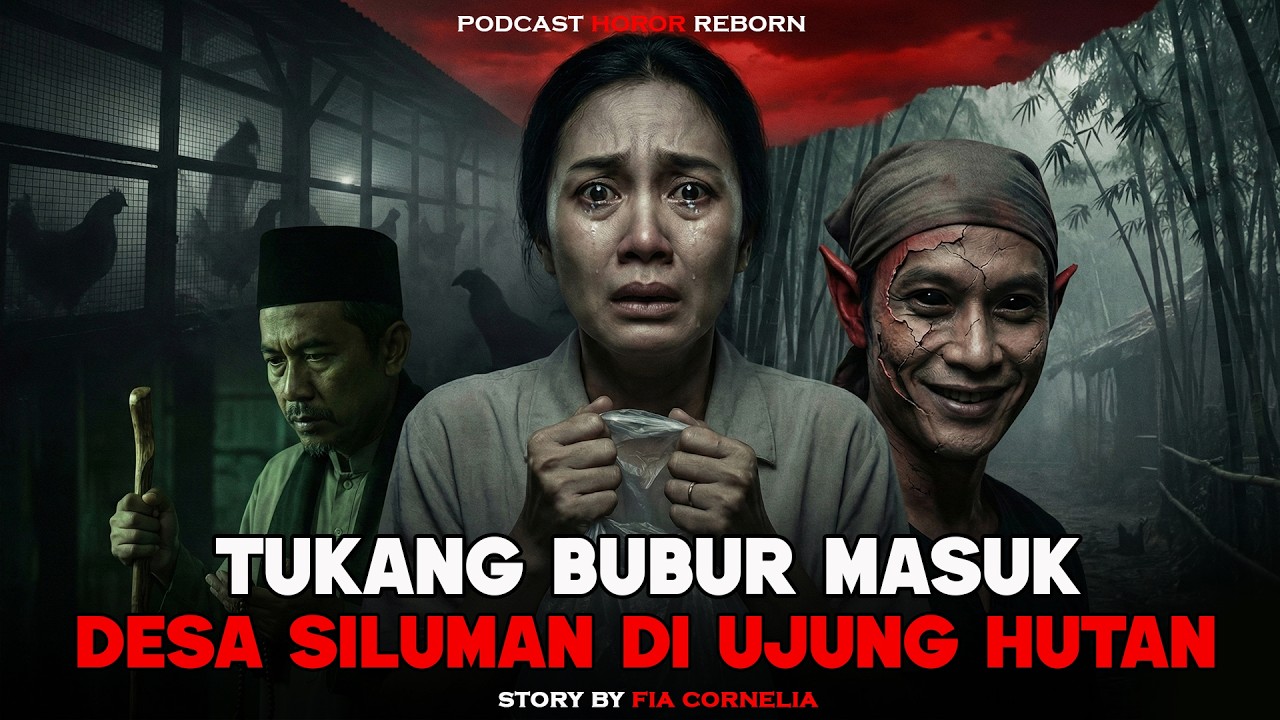 Tukang Bubur Masuk Desa Siluman di Ujung Hutan