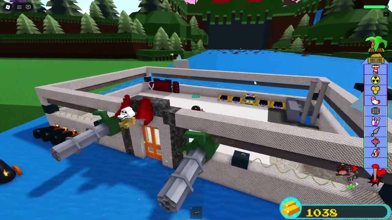showing some of my builds in build a boat(Roblox) part 2