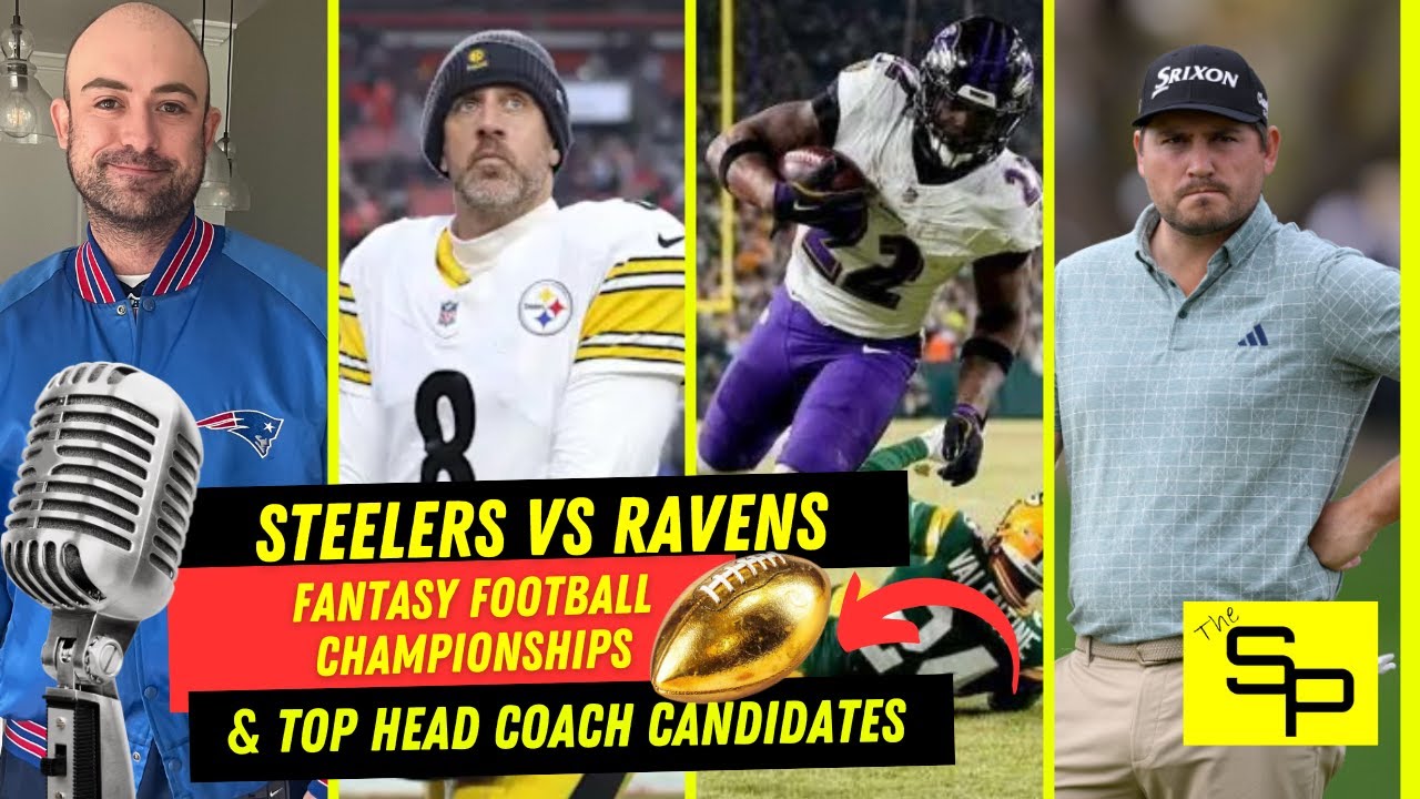 Steelers vs Ravens, Fantasy Football Championship Week Reactions & Top Head Coach Candidates