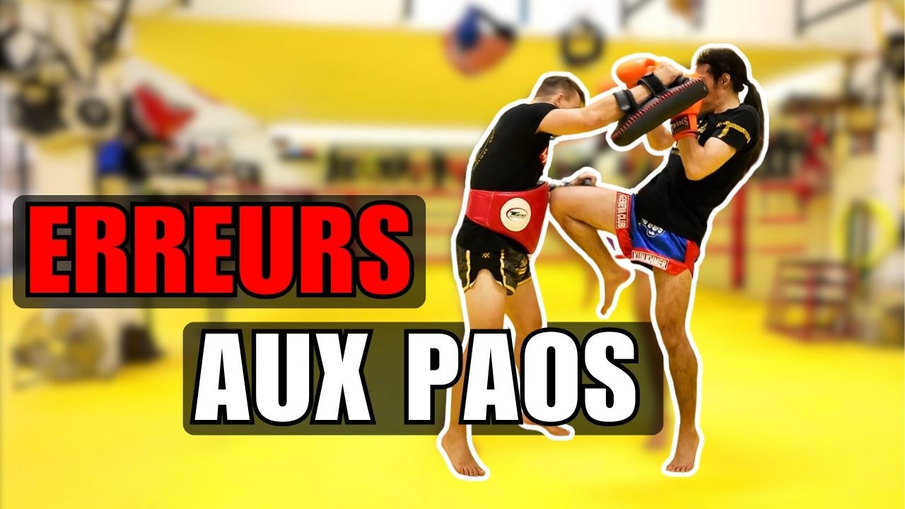 Tu tiens mal les paos en Muay Thai (et voici pourquoi)