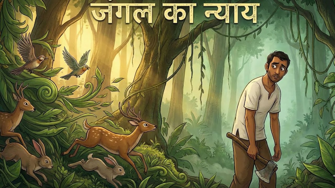 Insaan Aur Jungle 🌳 | Ek Dil Chhoo Jane Wali Moral Story | #MoralStory #HindiStory #ToonworldStories