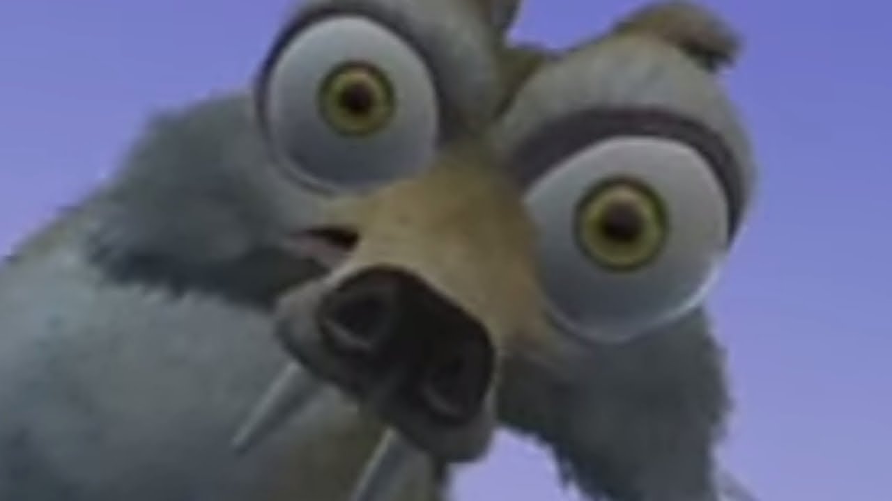 Ice age But It Just only Scrat
