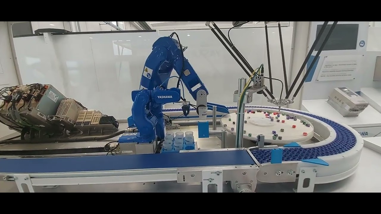 TOTARU Cell - CONVEYOR TRACKING CIRCOLARE CON i^3 MECHATRONICS