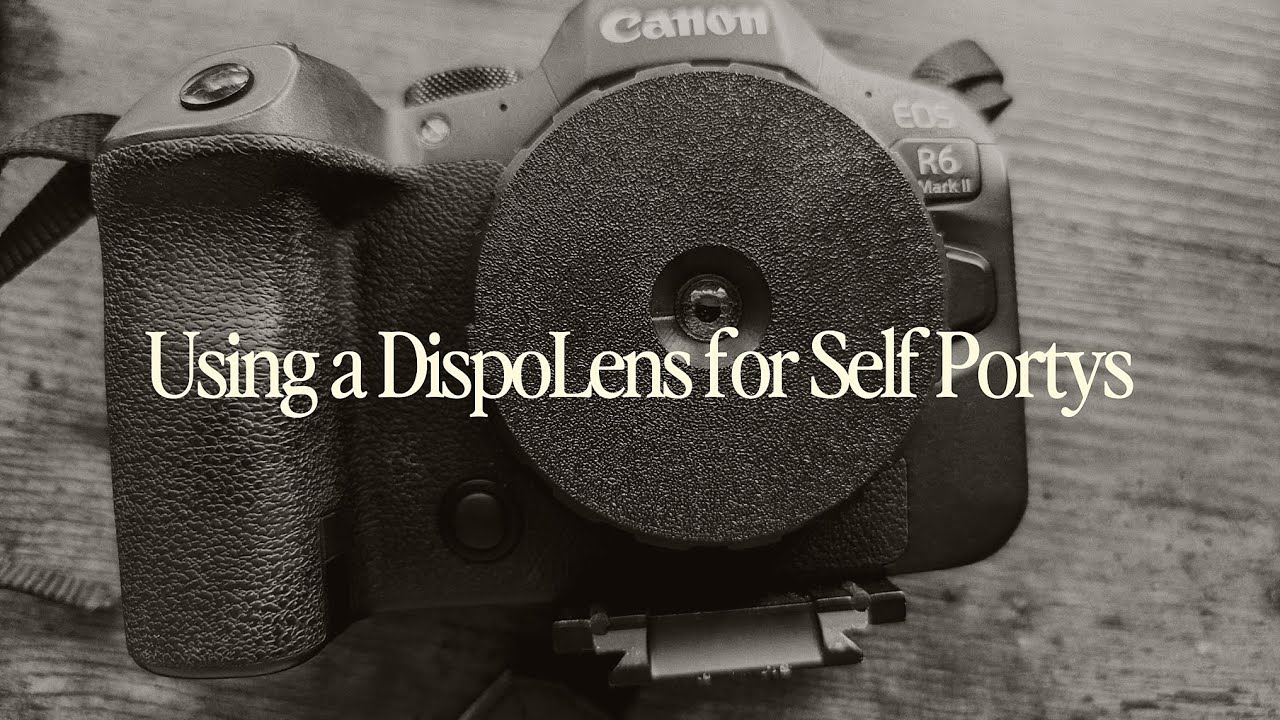 Using a Dispo Lens for Self Portraits
