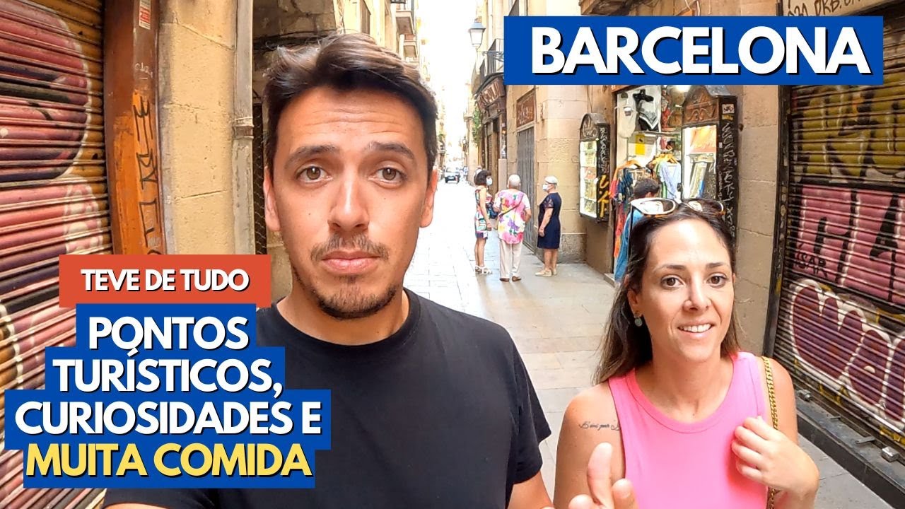 TOUR PELO CENTRO DE BARCELONA | Quase virou video gastron&ocirc;mico!