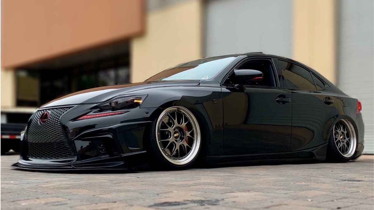 AIR SUSPENSION ON THE LEXUS IS!