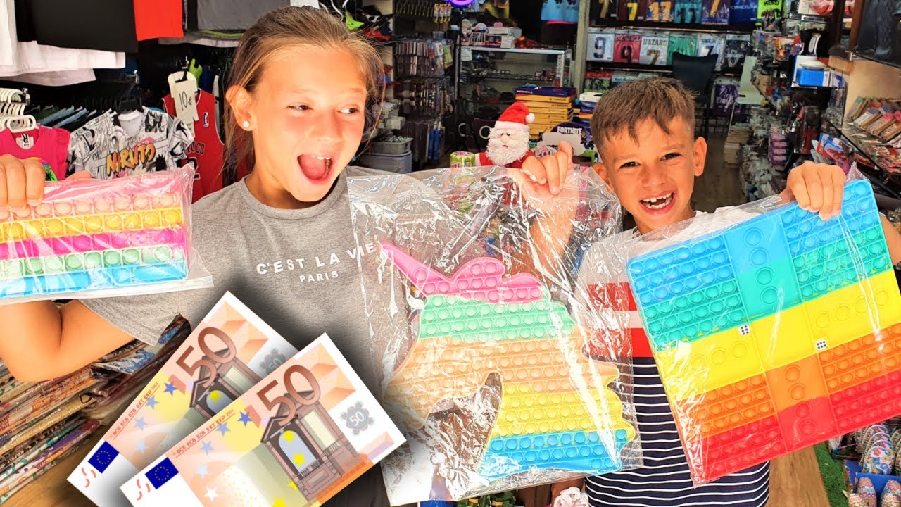 CHALLENGE: Wat Kopen Met 100 EURO In 30 MINUTEN!