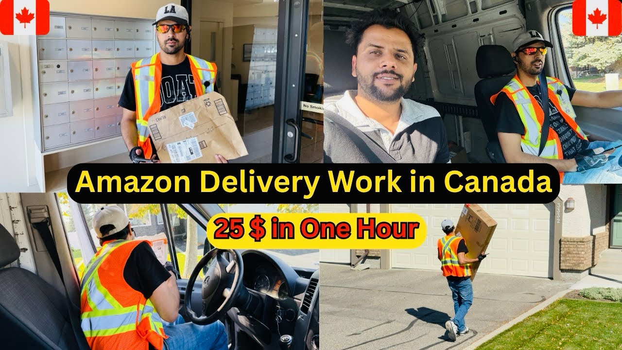 Amazon Delivery Job in Canada 🇨🇦 || 25 $ Hour 💰💵